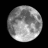 Moon age: 14 days, 5 hours, 9 minutes,100%